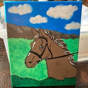 Horse painting